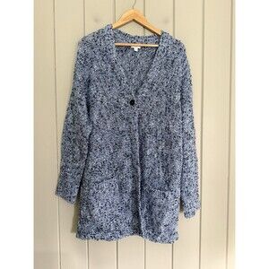 NWT Tribal Jeans Tunic Top XL Flowy Dolman Sleeve Blouse Scubablue Boho NEW